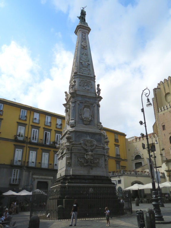 Naples - Obelisco - Guglia di San Domenico